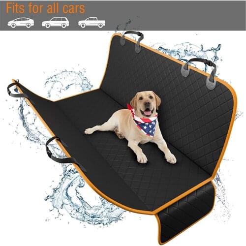 AOZBZ Car Seat Cover Dog Safety Protector Car Rear Seat Waterproof Cover Pet Mat Rear Back Seat Hammock Cushion Mat