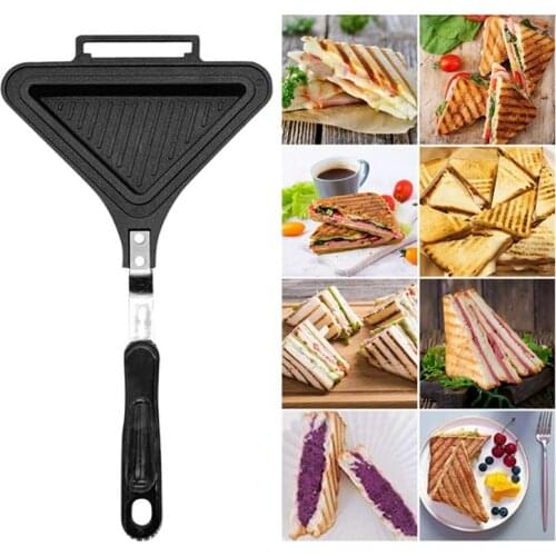 Double-sided Frying Sandwich Baking Pan Non-stick Coated Frying Toaster Household Non-stick Sandwich Frying Pan