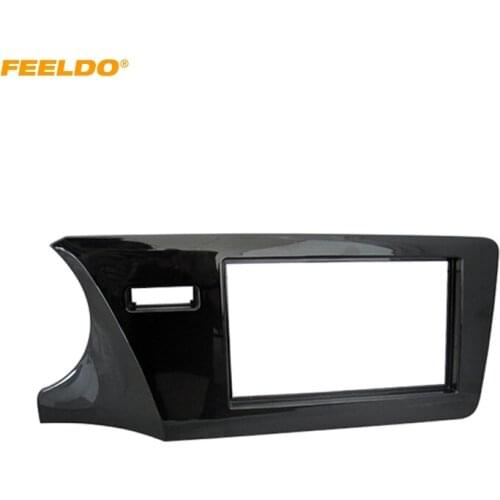 FEELDO Car Radio Audio In-dash 2-Din Fascia Frame For HONDA City Grace Ballade DVD Stereo Panel Plate Frame Installation Kit