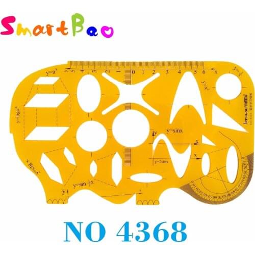 Math Drawing Template Geometry Ruler Student Stationery Trigonometric functions No 4368