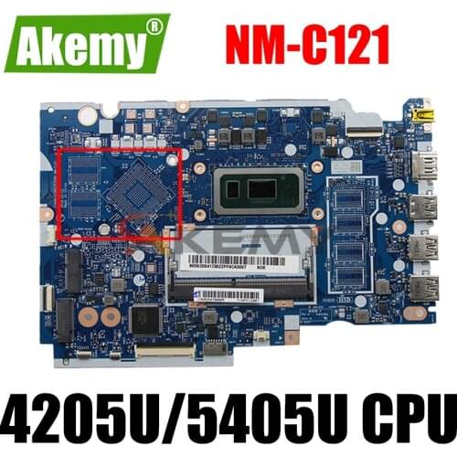 For Lenovo Ideapad S145-15IWL V15-IWL Laptop motherboard FV440/FS441/FS540 NM-C121 5B20S41746 With 4205U/5405U 100% fully Tested