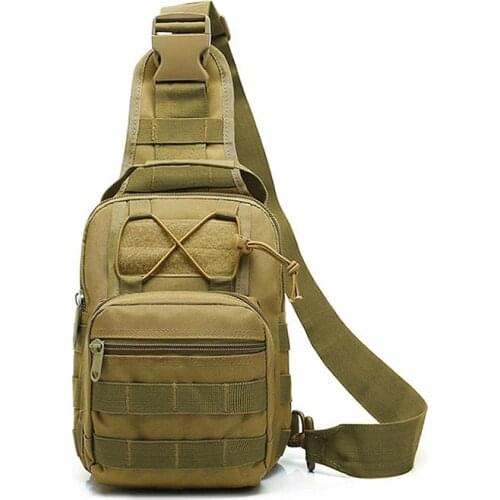 Outdoor Men Chest Bag Military Sling Shoulder Sport Bag Tactical Bagpack Crossbody Bags For Climbing Hiking