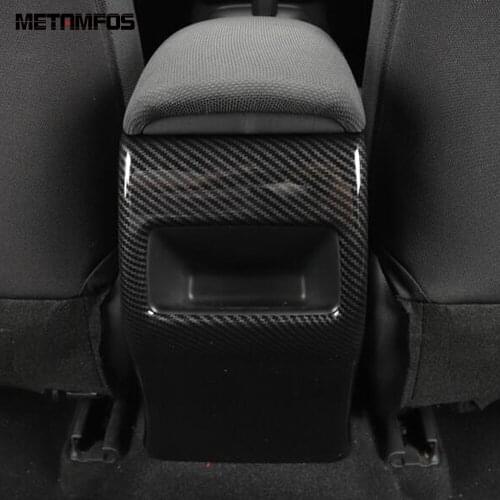 For Toyota Corolla Sedan 2019-2021 Center Control Armrest Box Rear Air Vent Outlet Cover Trim Decoration Accessories Car Styling