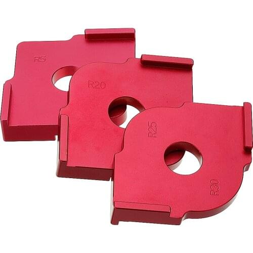 Wood Panel Radius R5-R40 Quick-Jig Router Table Bits Jig Corner Template Woodworking Tool