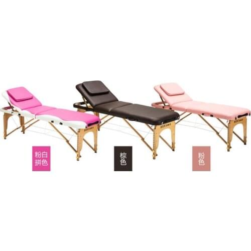 Foldable massage table for household use, portable massage table for physical therapy