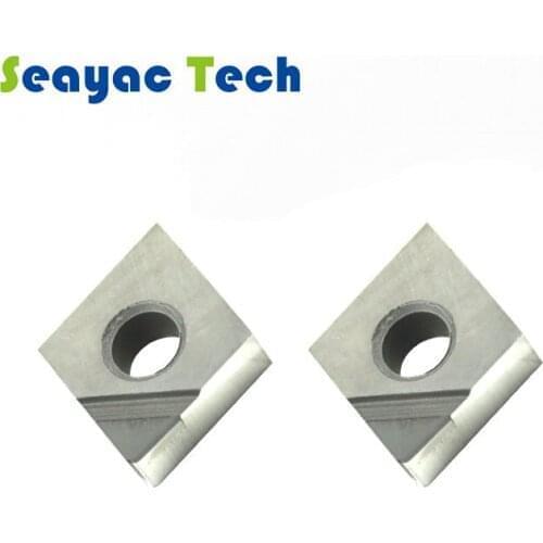 Turning PCD plate CNMG120402/04/08-C for Cast aluminium processing High grade PCD cutting diamond blade tips