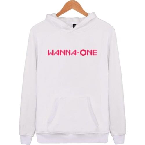LUCKYFRIDAYF Wanna One K-pop Harajuku Hoodies Sweatshirt Fashion Women men Hoodie Sweatshirts Hip Hop Clothes pullover tops 4XL