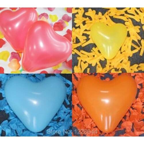 Love balloons heart shape Good qulity 3g Wedding decoration size 10inches hebei rubber factory outlet wholesale Fast delivery