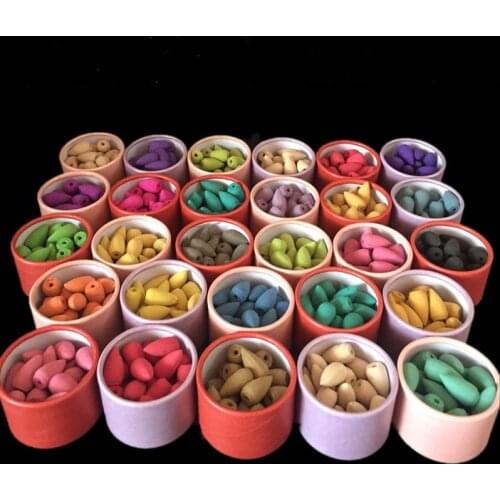 25Pcs/Box Bullet Head Backflow Incense Regulating Emotion Use In The Home Office Teahouse
