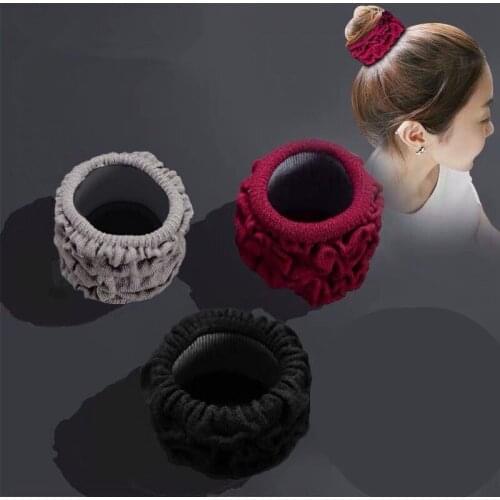 3 pcs Hair tie hair clips Hair bands for women Ponytail curler hair girls hair accessories rope tie hair accessories for women