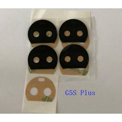 100Pcs /lot Original New For Motorola G5S Plus Rear Back Camera Glass Lens Cover For Moto G5S+ Replacement Parts