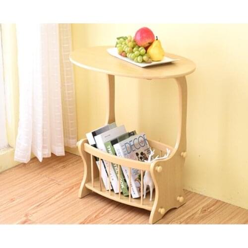 59*39*67cm Multipurpose Coffee Tables with Storage rack Eco-friendly fibreboard tea table Side table