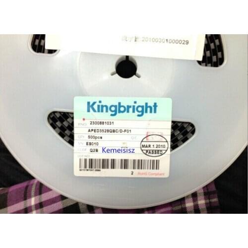 APED3528QBC / D-F01 Kingbright 3.5x2.8x3.2 400mcd Blue 470nm