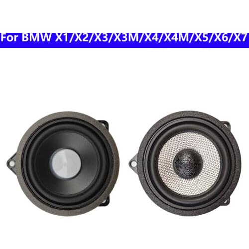 For BMW X1/X2/X3/X3M/X4/X4M/X5/X6/X7 F48 F39 F25 F26 G01 F97 G02 F98 G05 G06 G07 Speaker 4.5 In Door Panel Midrange Horn