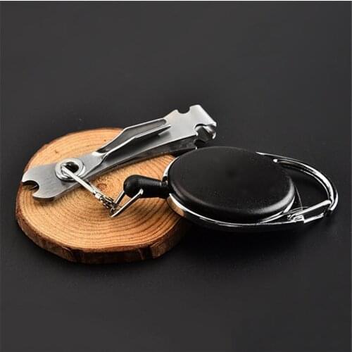 Fishing Quick Knot Tying Tool Fly Fishing Line Nippers Tools Nail Cutter Tackle Accessories Multifunctional Key Chain Tool
