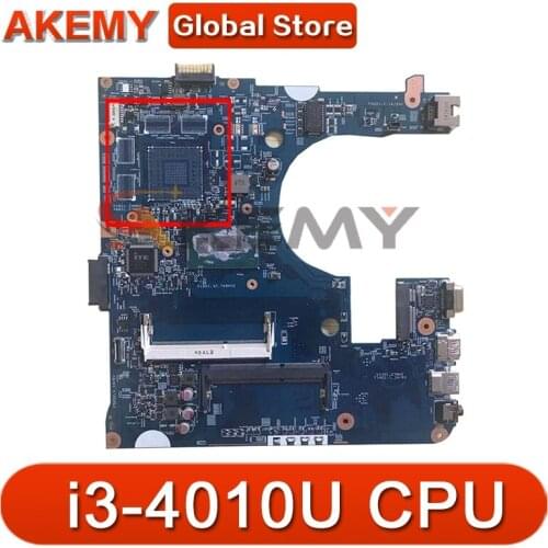 Akemy Laptop motherboard For ACER Aspire E1-432 i3-4010U Mainboard 12243-3 SR16Q DDR3