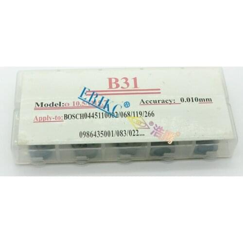 50PCS ERIKC B31 Diesel Auto Accessory Injector Washer And Fuel Injection Shim Kits Different Types Of Gasket Size 1.20mm-1.29mm