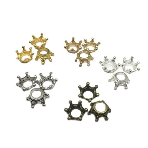 Mixed color set 150 pcs/pack of three-dimensional crown diy handmade jewelry accessories