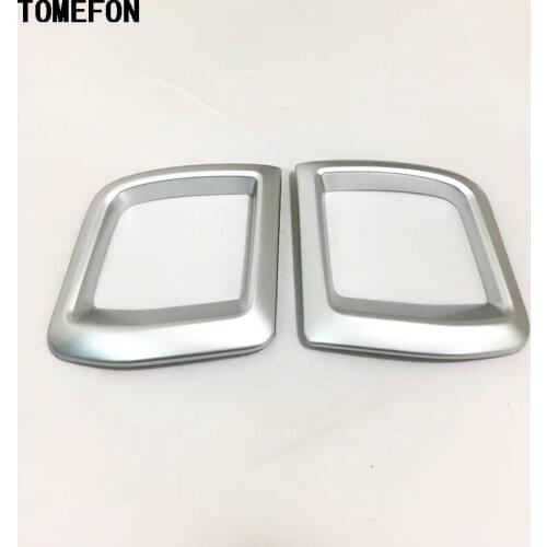 TOMEFON For Volvo XC60 XC 60 2018 2019 LHD Dash Board Sdie Air Vent Cover Trim Moulding Stickers Left Hand Drive