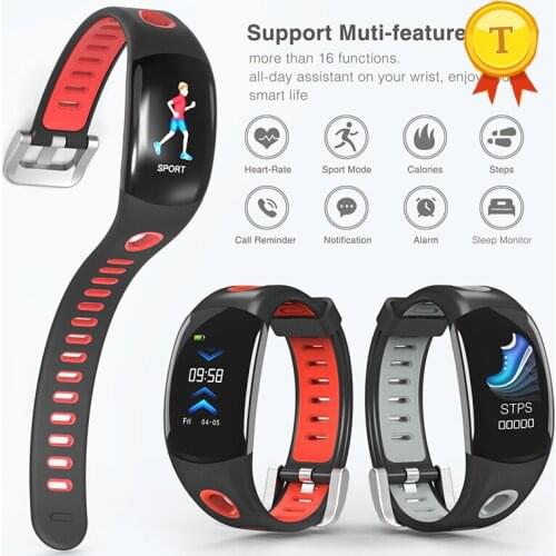 2018 color screen pedometer smart heart rate bracelet BT Smart band Waterproof swimming man Smart Wristband for xiaomi Mi 5S Mi5