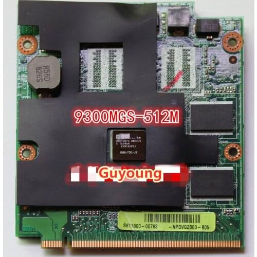9300MGS video card for ASUS A8S X81S Z99S PRO80S A8D Z99D F8S F8P F8D 9300M 512M