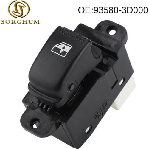 93580-3D000 Electric Single Power Window Control Switch Button for Hyundai 01-05
