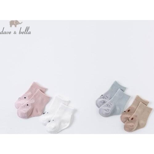 DB15692 dave bella autumn fashion baby unisex lolita cartoon sock children girls boys socks