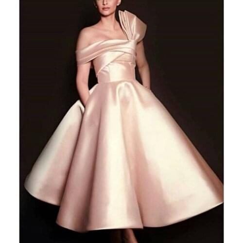 DLASSDRESS Women's Evening Dresses Below The Knee