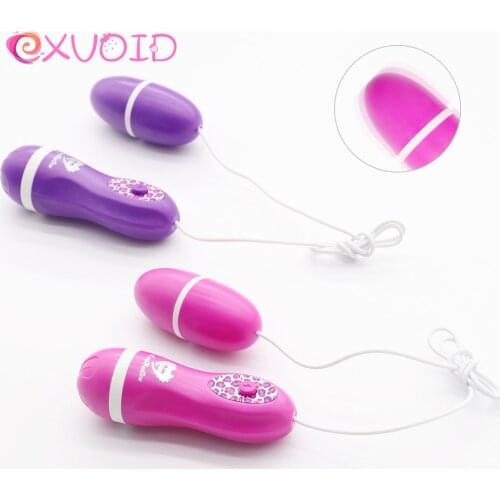 EXVOID Egg Vibrator Clitoris stimulator Nipple G-Spot Massager Adult Product Remote Control Sex toys for Women Orgasm
