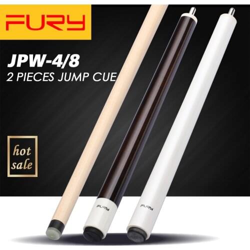 Fury Billiard Jump Cue JPW 4/8 13mm Tip 107cm Length Professional Canadian Maple Wood Billard Jump Cue Stick Kit Cost-effective