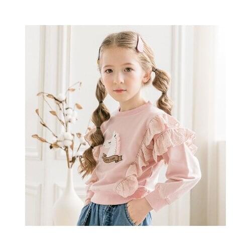 Baby Girl Cartoon T Shirt 2020 Spring New Childrens Girls Cartoon Unicorn T Shirts Kids Pullovers Top Tee Baby Casual Tee Shirt