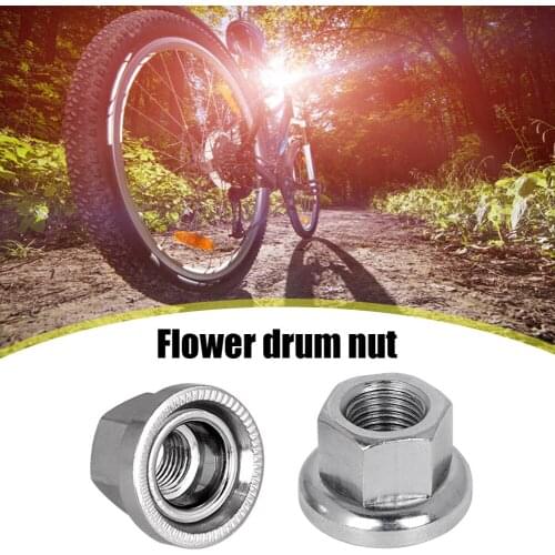 M10 Bicycle Hub Nuts Cycling Drum Rear Wheel Fixed Gear MTB Road Bike Screws Portable Waterproof Cycling Elements