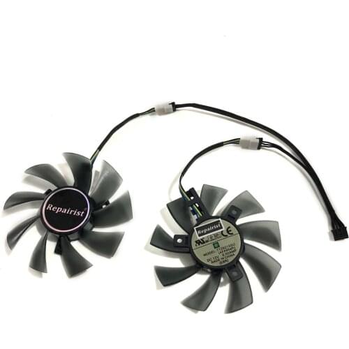RX480 GPU Cooler Fans For Gigabyte RX 480 GTX 1060/1050 WINDFORCE GTX 1050Ti G1 Gaming VGA Card Cooling