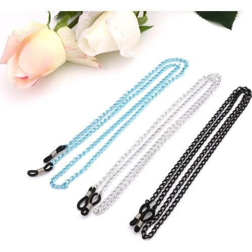 Hot Sale 1PC Newest Fashion Metal Sunglasses Eyeglass Chain Adjustable Ends Glasses Holder Retainer Neck strap Rope High Quality