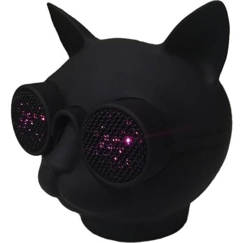 Cat Head Fashion Style T8 Bluetooth Speaker Mini Column Subwoofer Music Center Handsfree Boom Box Sound System caxia de som