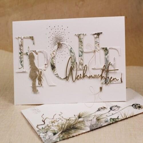 Family Of Three Characters Metal Cutting Dies For Scrapbooking Card Making Embossing Cuts Paper Stencil Craft New 2019 For Dies