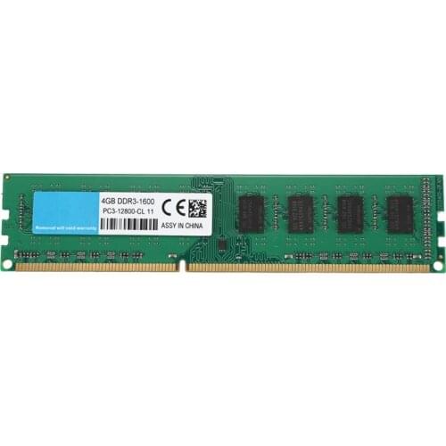 Desktop DDR3 DIMM 4GB 1600Mhz Memory RAM PC3-12800 AMD Dedicated Memory Double Sided Particle 1.5V 240Pin Memory Unbuffered Non