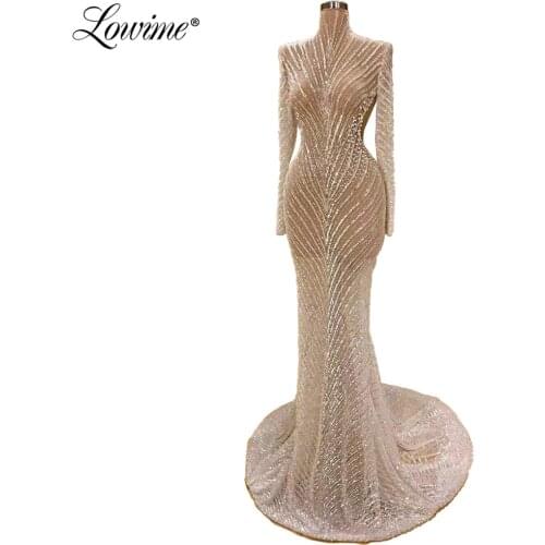See Through Elegant Sequins Beach Party Dress 2020 Shining Illusion Party Gowns Boho Vestidos De Festa Mermaid Evening Dresses