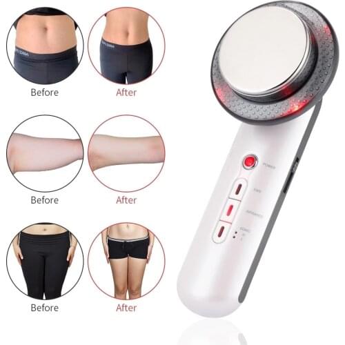 EMS Fat Burner Body Slimming Massager Ultrasound Cavitation Weight Loss Machine with Patch Lipo Anti Cellulite Galvanic Infrared