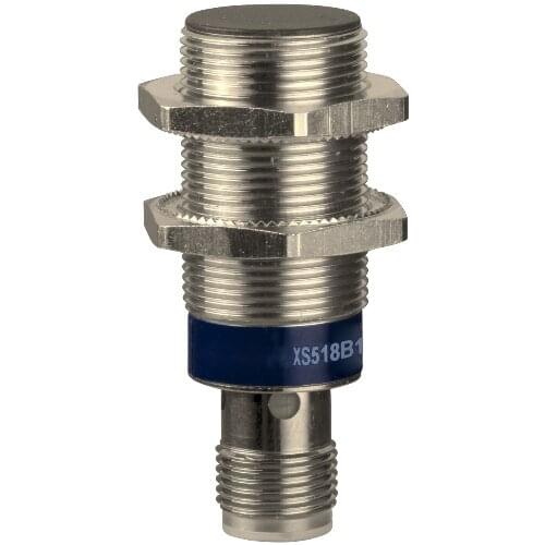 XS518B1DAM12 Inductive sensor XS5 M18 - L74mm - brass - Sn5mm - 12..48VDC - M12