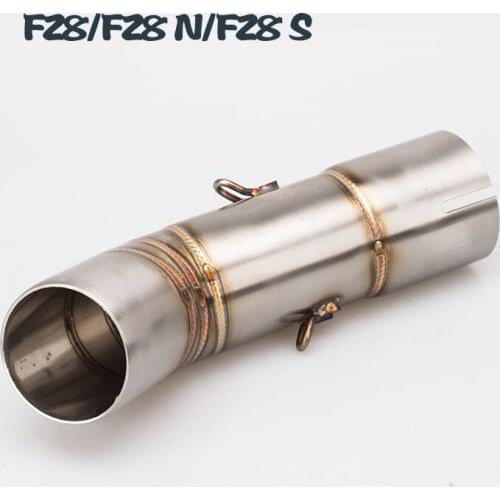 Motorcycle modified exhaust pipe middle section connecting pipe FZ8/FZ 8 FZ8N FZ8S/FZ8 S Fazer