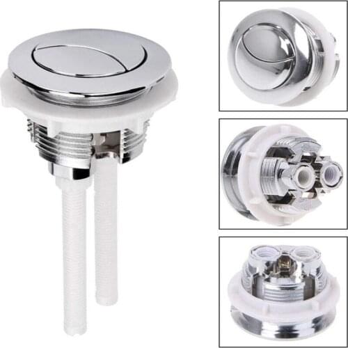 1 PC Toilet Round Valve Push Button Dual Push Button Universal Flush Toilet Seat Water Tank Valve 38/48/58mm Bathroom Accessorie