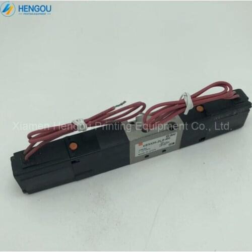 1 Piece free shipping komori Original SMC solenoid valve VZ3320-2LZ-M5 offset printing machine parts