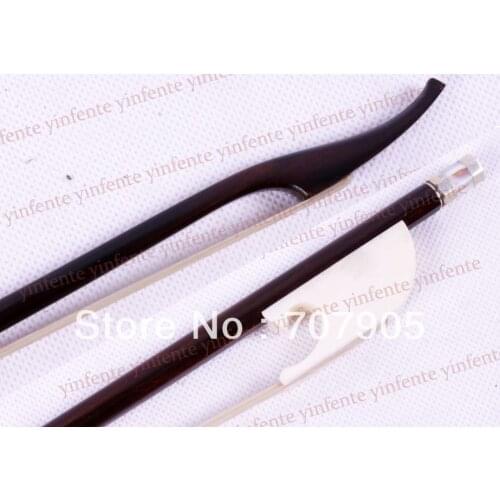 1x New 4/4 Violin Bow Baroque Model cow bone Frog Brazil wood