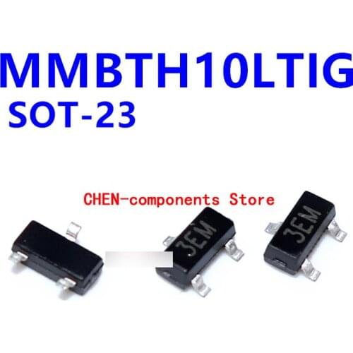 100pcs MMBTH10LT1G 3EM high frequency SOT23 NPN Transistor