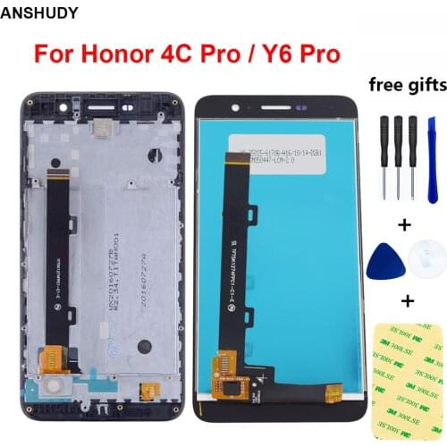 5.0'' For Huawei Honor 4C Pro TIT-L01 LCD Display Touch Screen With Frame Digitizer Assembly Replacement +Frame +Tools Replace