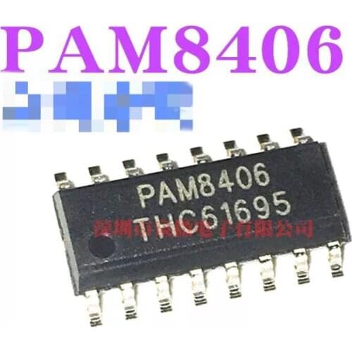 50-100PCS/PAM8406 PAM8406DR SOP16 NEW