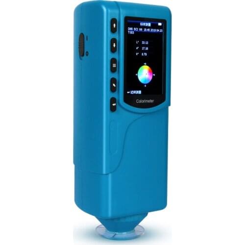 AR10 Colorimeter Digital Precise LAB Color Meter Color Measuring Instrument 8mm Color Difference Meter