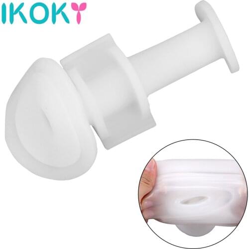 IKOKY Heating Telescopic 3 Size Male Masturbator Cup Replacement Accessory Rends A10 Inner Cup Parts Sex Toys for Man