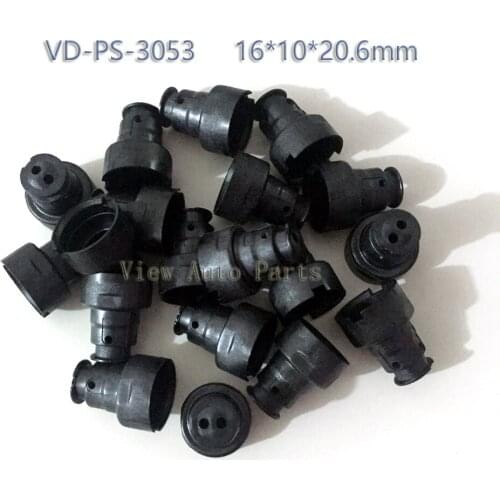 200pcs Fuel injector Plastic Part Pintle Cap For TOYOTA nozzle OEM 23250 50030 Fuel Injector Repair Kit 16*10*20.6mm VD-PS-3053